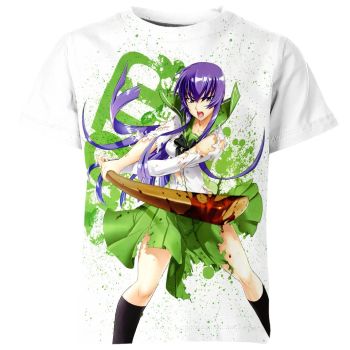 Saeko Busujima From Highschool Of The Dead Shirt - White