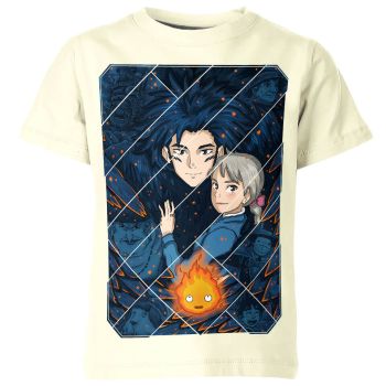 Howl's Moving Castle From Studio Ghibli Shirt - Ethereal Elegance!