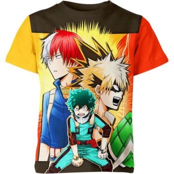 Vibrant Multicolor My Hero Academia Shirt