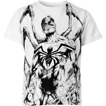 Pure White Spider-man Man Hero T-Shirt: Timeless Appeal, Symbolizing Hope and Goodness