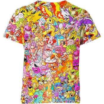 Kanto Adventure All Kanto DQS Shirt