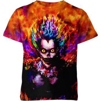 Crimson Note: Ryuk from Death Note Shirt