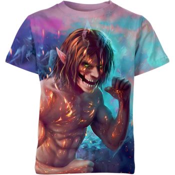 Boundless Resolve - Eren Yeager From Attack On Titan Shirt