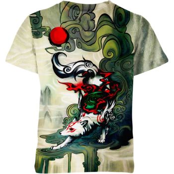 Nature's Guardian - Amaterasu From Okami Shirt