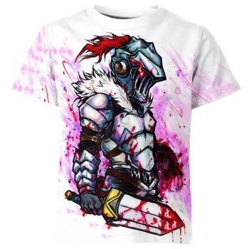 Goblin Slayer - Fearless Warrior White Shirt