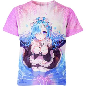 Whimsical Dreams: Rem From Re Zero Shirt