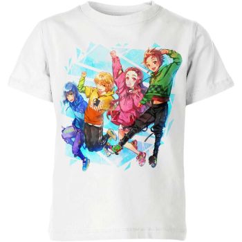 Snowy White Nezuko Demon Slayer Shirt - Cute and Comfortable