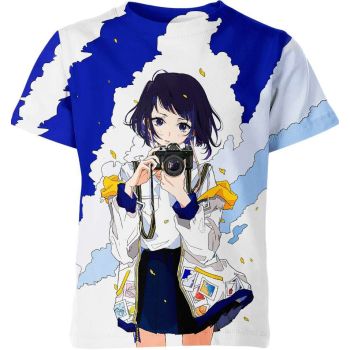 Cool Blue Kyouka Jirou Earphone Jack From My Hero Academia Shirt