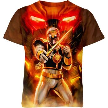 Legendary Power - Earthy Brown White Ranger from Power Rangers Shirt
