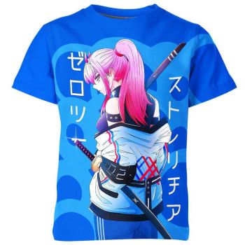 Azure Whispers - Zero Two From Darling In The Franxx Shirt