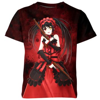 Fiery Red Kurumi Tokisaki From Date A Live Shirt