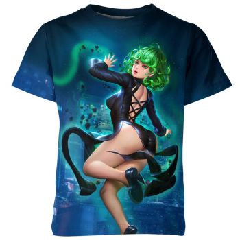 Tatsumaki's Electrifying Blue Vortex