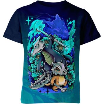 Cubone Marowak Blue DQS Shirt