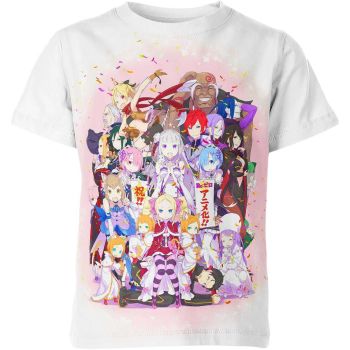 Snowy Splendor: Re Zero Shirt