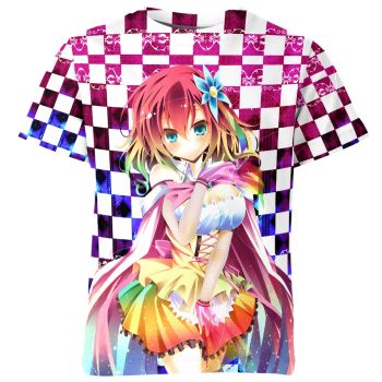 Stephanie Dola from No Game No Life Shirt - Multi-Pastel
