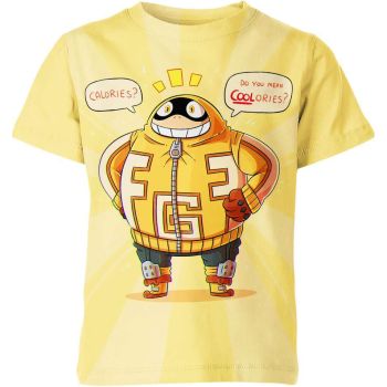 Vibrant Vigilante - Bold Yellow Fatgum Taishiro Toyomitsu From My Hero Academia Shirt