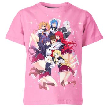 High School Dxd Shirt - Pink Perfection