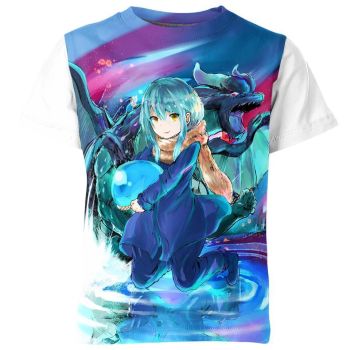 Azure Savior: Rimuru Tempest From That Time I Got Reincarnated As A Slime Shirt