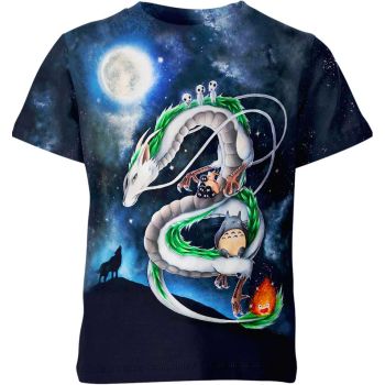 Studio Ghibli Shirt - Sky Blue