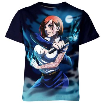 Nobara Kugisaki in Classic Blue Shirt