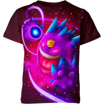 Fiery Spirit Gengar Red DQS Shirt