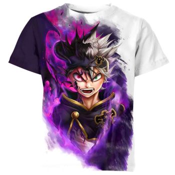 Lavender Radiance - Asta From Black Clover Shirt