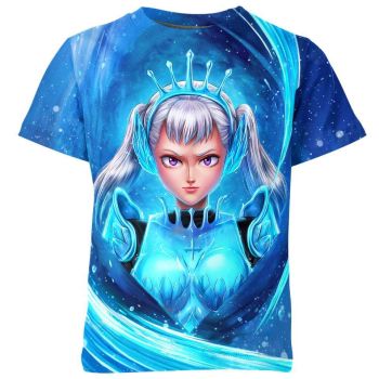 Blue Radiance Noelle Silva From Black Clover Shirt