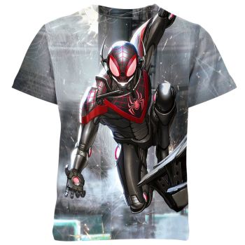 Casual Grey Spider-man Man T-Shirt: Relaxed and Comfortable