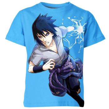 Sasuke Uchiha's Azure Skies Shirt
