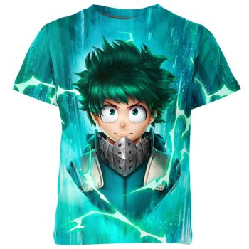 True Blue Hero - Deku Izuku My Hero Academia Shirt