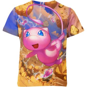 Sunny Yellow and Pink Mew From DQS Shirt