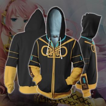 Mg Luka Hoodies &#8211; Zip Up Yellow Hoodie