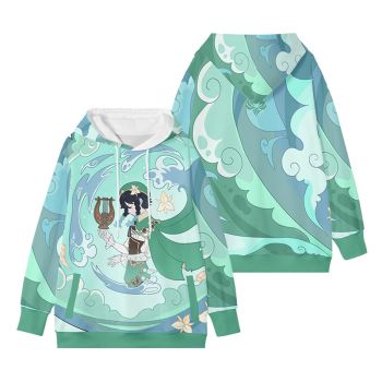 Leisure Genshin Impact Kaedehara Kazuha Anime Hoodie