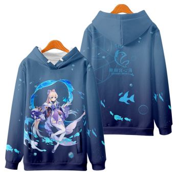 Exquisite Genshin Impact Sangonomiya Kokomi Anime Hoodie