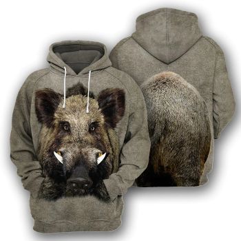  Popular Brown Cow Pattern Animals Hoodie