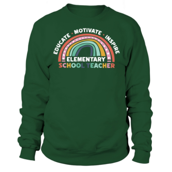 Educate Motivate Inspire Elementary School Sweatshirt