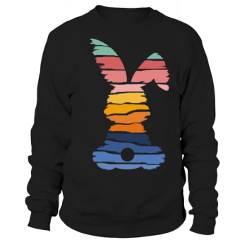 Easter Bunny Easter Bunny Boys Easter Retro Sweatshirt