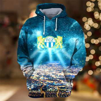 Gorgeous Blue Lighting Pattern Lighting Hoodie