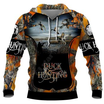 Precious And Gorgeous Orange Owl Pattern Animals Hoodie