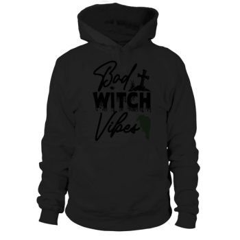 Halloween Party with Bad Witch Vibes Hoodies