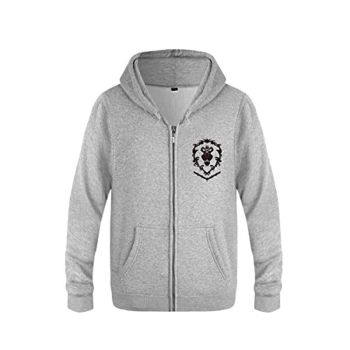 World of Warcraft Hoodie &#8211; Thick Fleeced Hooded Zipper Coat Jacket