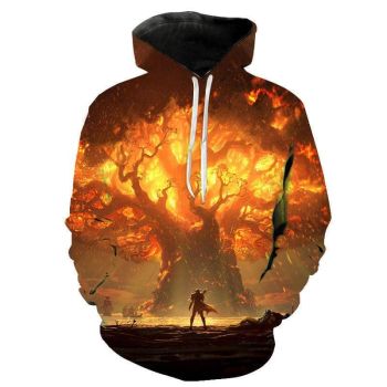 World Of Warcraft Hoodies &#8211; Game 3D Printed Streetwear Pullover