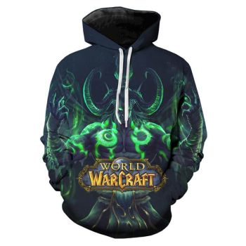 World Of Warcraft Hoodies &#8211; Game 3D Printed Streetwear Pullover
