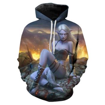 World Of Warcraft Hoodies &#8211; Game 3D Printed Streetwear Pullover