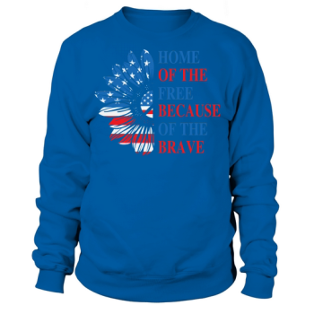 Land Of The Free Home Sweatshirt