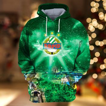 Precious Green Lighting Pattern Lighting Hoodie