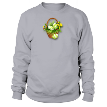 EASTER BASKET OF EGGS Sweatshirt