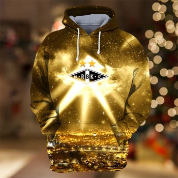 Pretty Yellow Lighting Pattern Lighting Hoodie