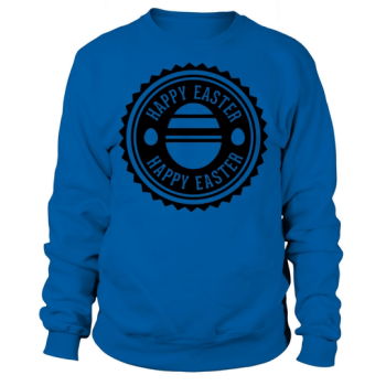 Easter Egg Happy Easter Sweatshirt