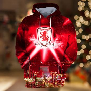 Fashion Red Lighting Pattern Lighting Hoodie